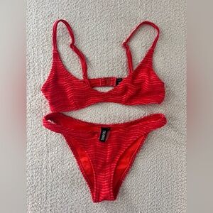 Triangl Swimwear Red Bikini Set